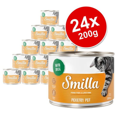 Smilla Tender Poultry Saver Pack 24 x 200g Pet Supplies