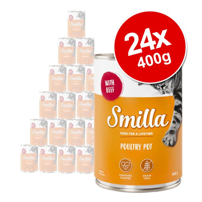 Smilla Tender Poultry Saver Pack 24 x 400g Pet Supplies