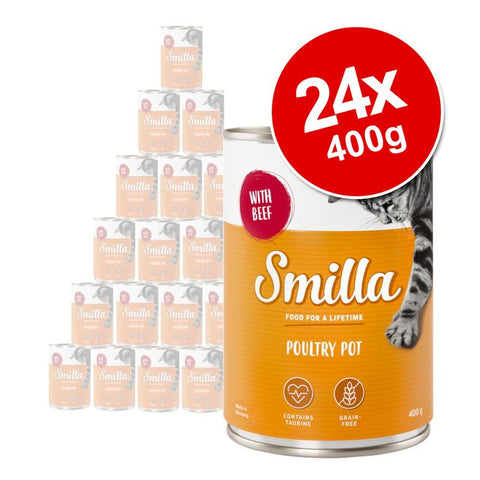Smilla Tender Poultry Saver Pack 24 x 400g Pet Supplies