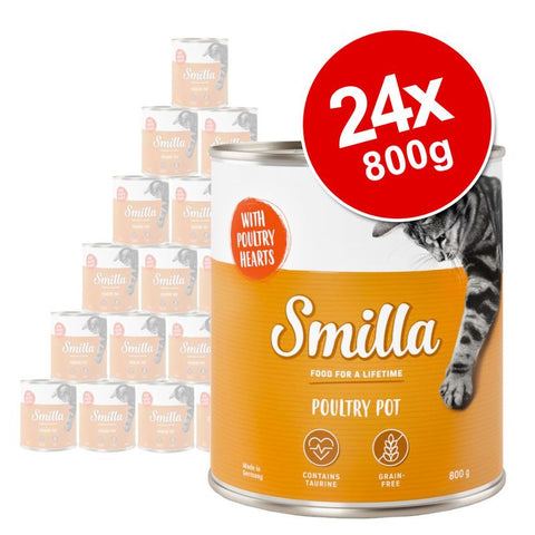 Smilla Tender Poultry Saver Pack 24 x 800g Pet Supplies