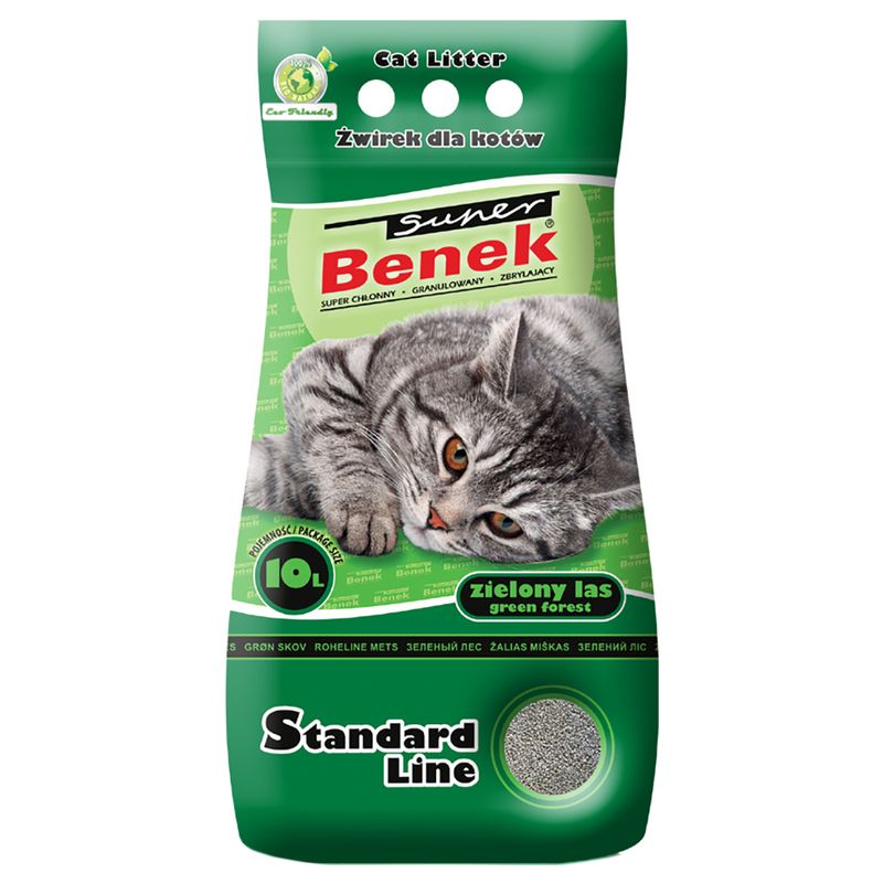Super Benek Green Forest Cat Litter Pet Supplies