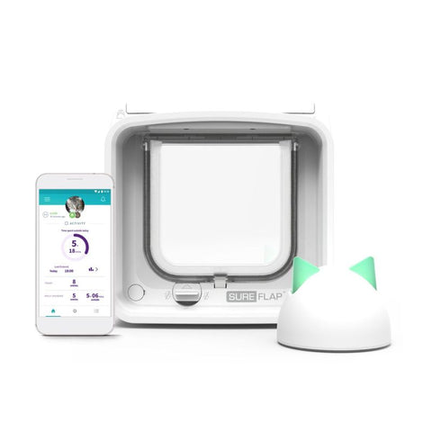 SureFlap Microchip Cat Flap Connect Pet Supplies