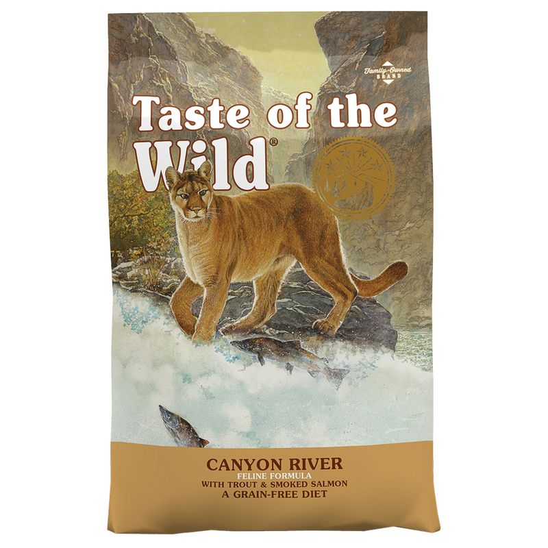 Taste of the Wild – Canyon River Feline Pet Supplies