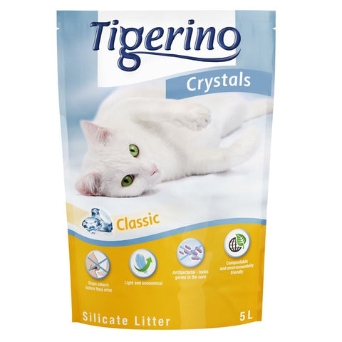 Tigerino Crystals Cat Litter - Sensitive (fragrance free) Pet Supplies
