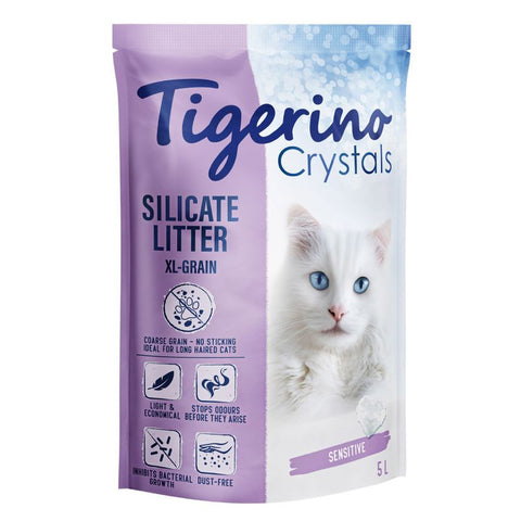 Tigerino Crystals XL-Grain Sensitive Cat Litter - Unscented Pet Supplies