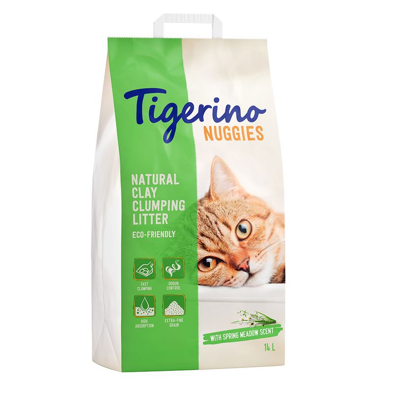 Tigerino Nuggies Cat Litter – Spring Meadow Scent Pet Supplies