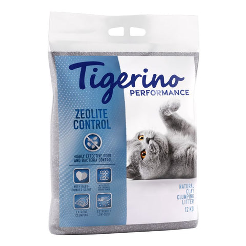 Tigerino Performance Zeolite Control Cat Litter – Baby Powder Scent Pet Supplies