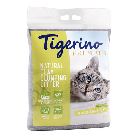 Tigerino Premium Cat Litter – Lemongrass Scented Pet Supplies