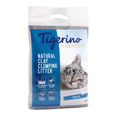 Tigerino Premium Cat Litter – Sensitive (Unscented) Pet Supplies
