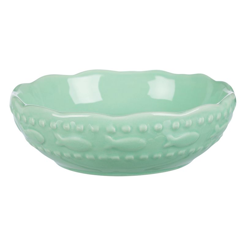 Trixie Ceramic Bowl with Fish Design Pet Supplies