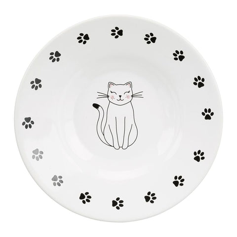 Trixie Ceramic Cat Dish for Short-Nosed Breeds Pet Supplies