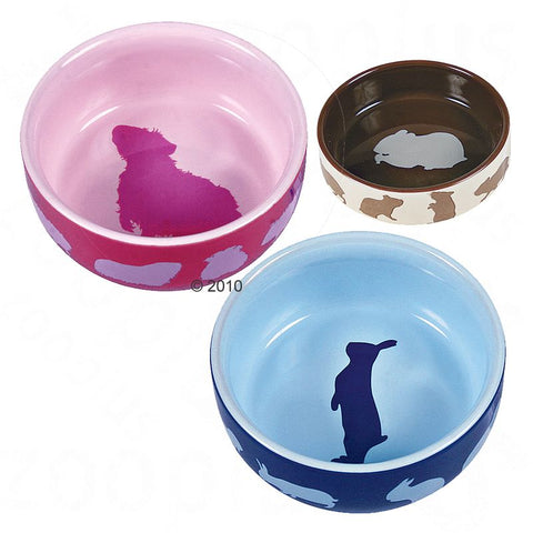 Trixie Ceramic Food Bowl for Small Pets Pet Supplies