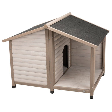 Trixie Natura Log Cabin with Porch Dog Kennel Pet Supplies