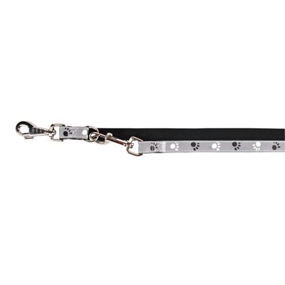 Trixie Reflective Paws Dog Lead - Silver Pet Supplies