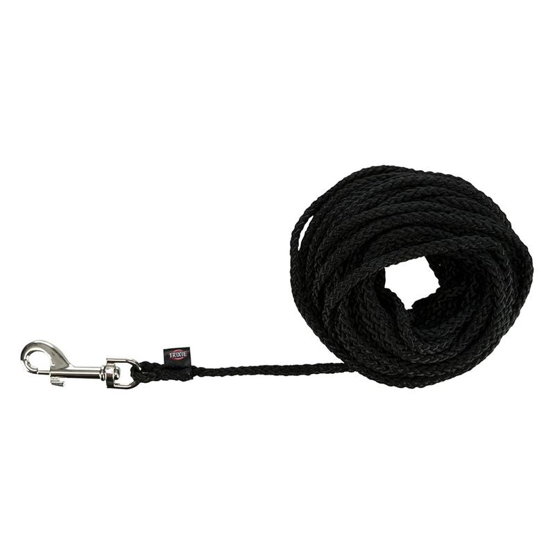 Trixie Round Drag Line - Black Pet Supplies