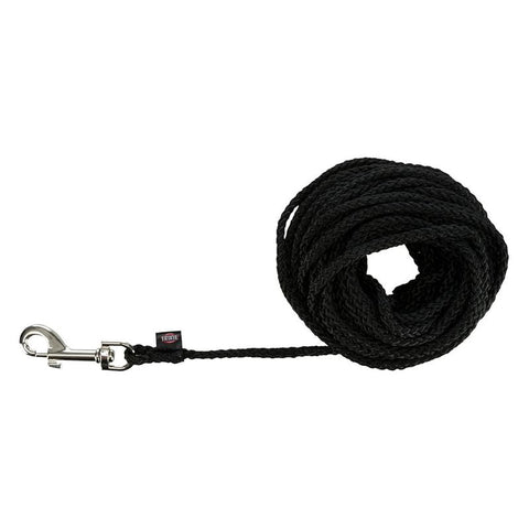 Trixie Round Drag Line - Black Pet Supplies