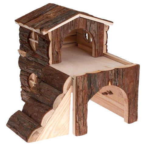 Two Storey Cabin for Guinea Pigs Pet Supplies