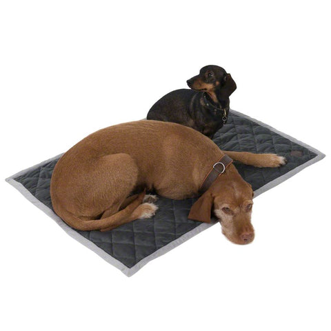Velvet Snuggle Blanket - Granite Grey Pet Supplies