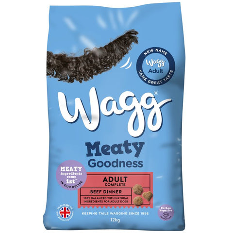 Wagg Meaty Goodness Adult Complete Beef Dinner Pet Supplies