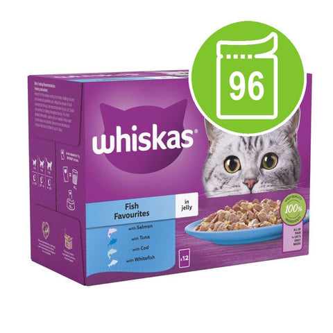 Whiskas 1+ Pouches Mega Pack 96 x 85g Pet Supplies