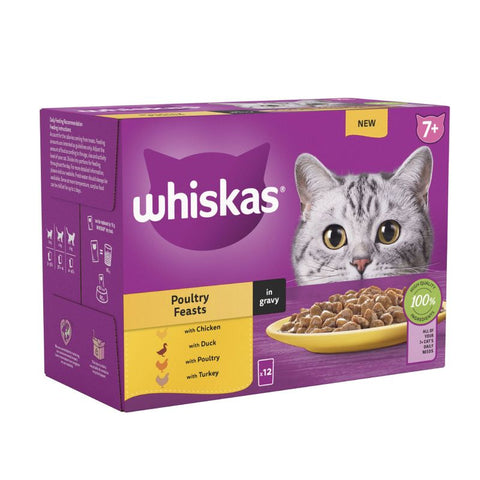 Whiskas 7+ Senior Pouches in Gravy Pet Supplies