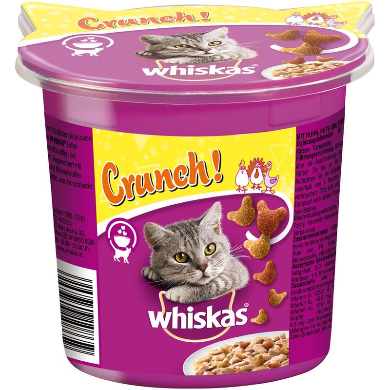 Whiskas Crunch with Chicken, Turkey & Duck Pet Supplies