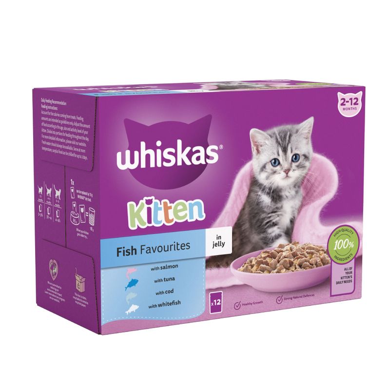 Whiskas Kitten Pouches in Jelly Pet Supplies