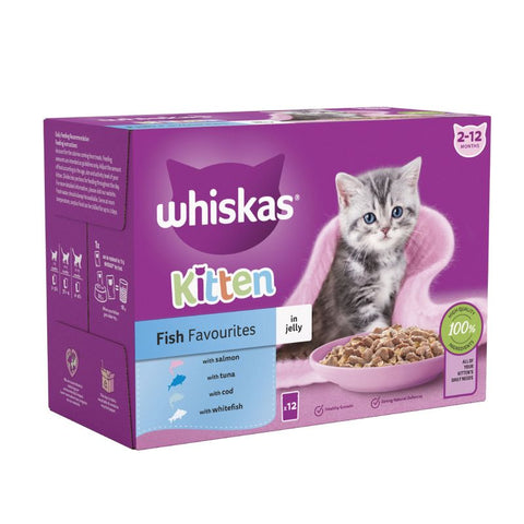 Whiskas Kitten Pouches in Jelly Pet Supplies
