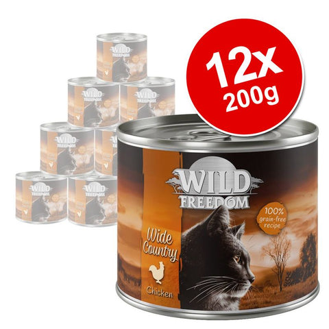 Wild Freedom Adult Saver Pack 12 x 200g Pet Supplies