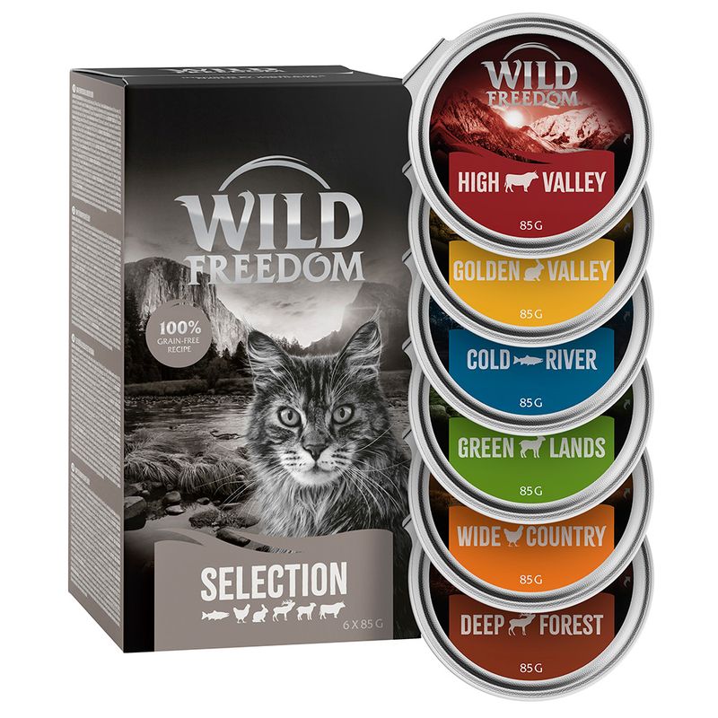 Wild Freedom Adult Tray Mixed Trial Pack Pet Supplies
