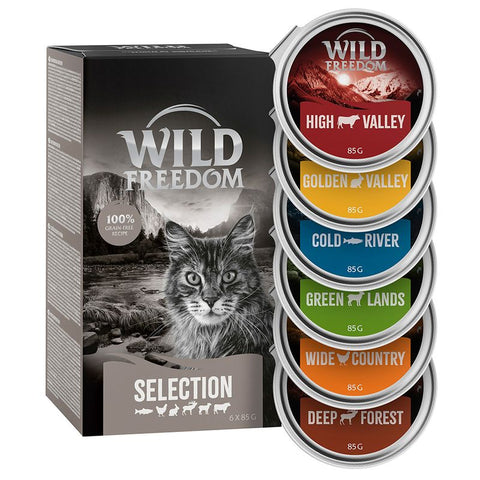 Wild Freedom Adult Tray Mixed Trial Pack Pet Supplies