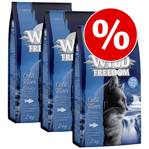 Wild Freedom Dry Cat Food Economy Pack 3 x 2kg Pet Supplies