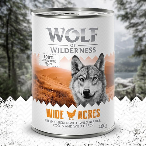 Wolf of Wilderness Adult Classic 6 x 400g Pet Supplies