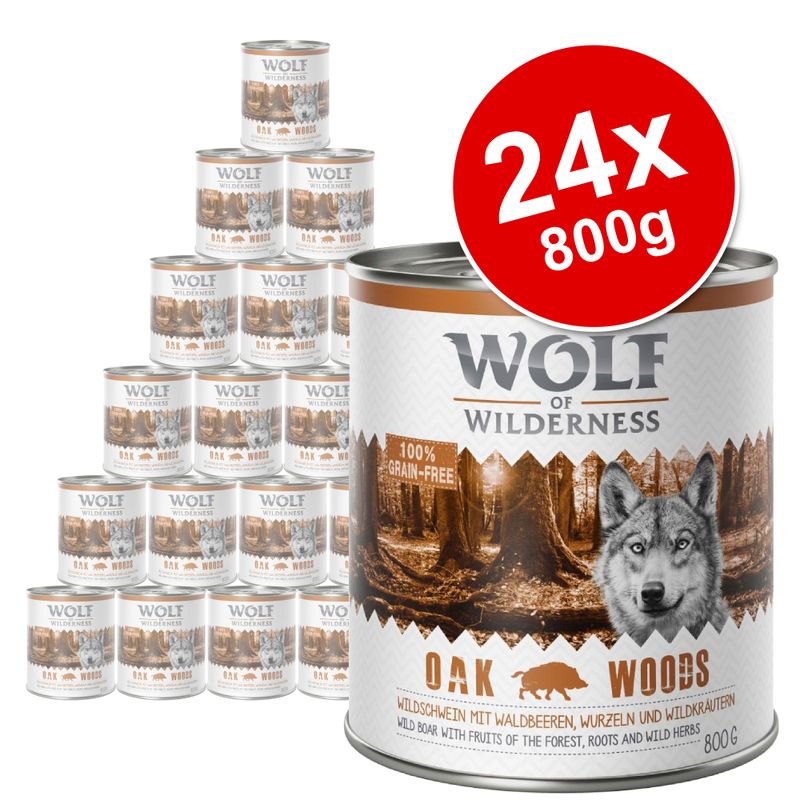 Wolf of Wilderness Adult Saver Pack 24 x 800g Pet Supplies