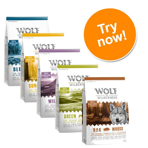 Wolf of Wilderness Classic Mixed Trial Pack Pet Supplies