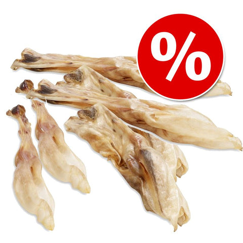 Wolf of Wilderness Dried Ears Dog Chews Saver Pack Pet Supplies