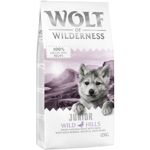 Wolf of Wilderness Junior 'Wild Hills' - Duck Pet Supplies