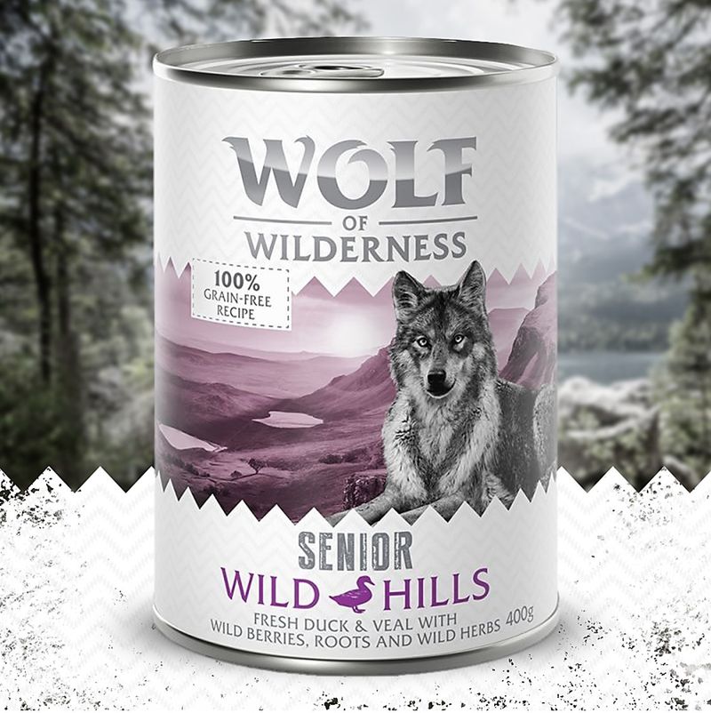 Wolf of Wilderness Senior 6 x 400g Pet Supplies