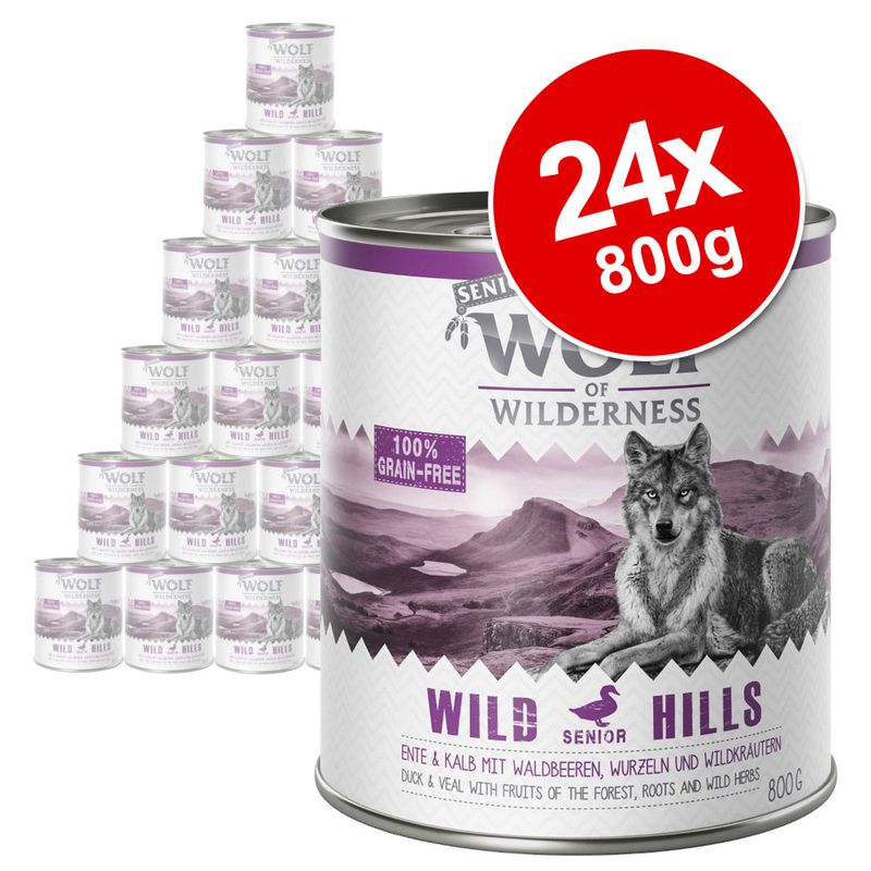Wolf of Wilderness Senior Saver Pack 24 x 800g Pet Supplies