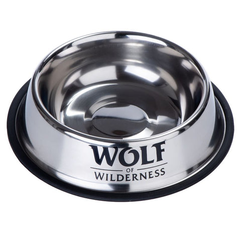 Wolf of Wilderness Stainless Steel Non-Slip Dog Bowl Pet Supplies