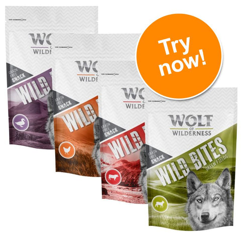 Wolf of Wilderness Wild Bites Dog Snacks Mixed Pack Pet Supplies