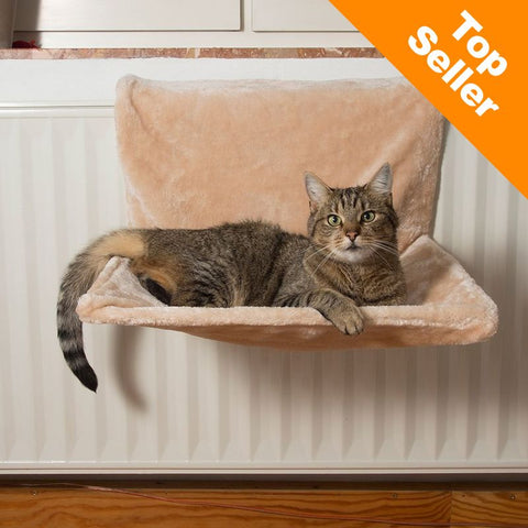 Yumi Radiator Bed - Beige Pet Supplies