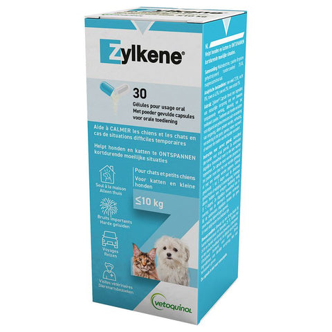 Zylkene Capsules 75mg for Small Dogs or Cats <10kg Pet Supplies