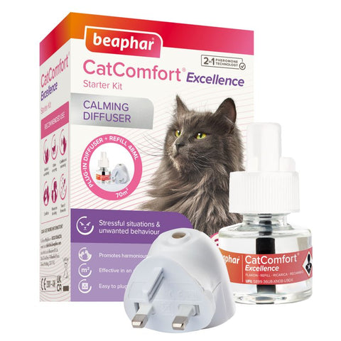 beaphar CatComfort® Excellence Calming Diffuser for Cats Pet Supplies