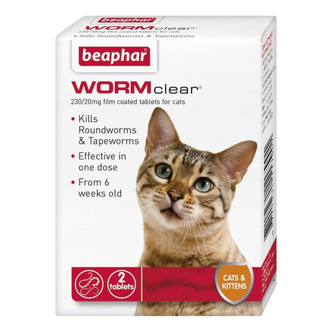 beaphar WORMclear® Tablets for Cats Pet Supplies
