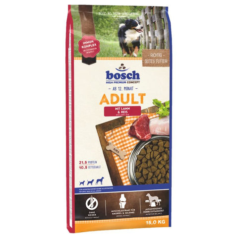 bosch Adult Lamb & Rice Dry Dog Food Pet Supplies
