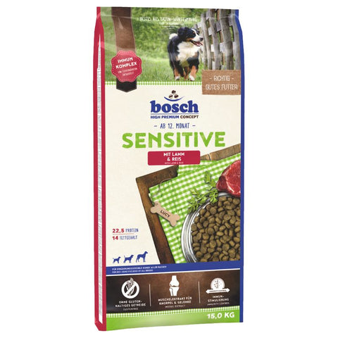 bosch Sensitive Lamb & Rice Dry Dog Food Pet Supplies