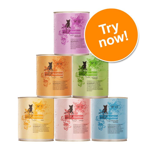 catz finefood Can Mixed Trial Pack 6 x 800g Pet Supplies