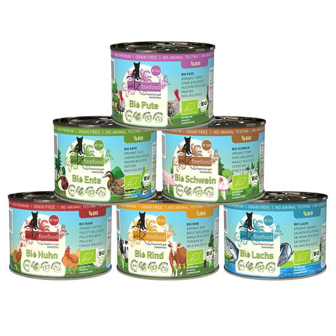 catz finefood Organic Mixed Trial Packs Pet Supplies