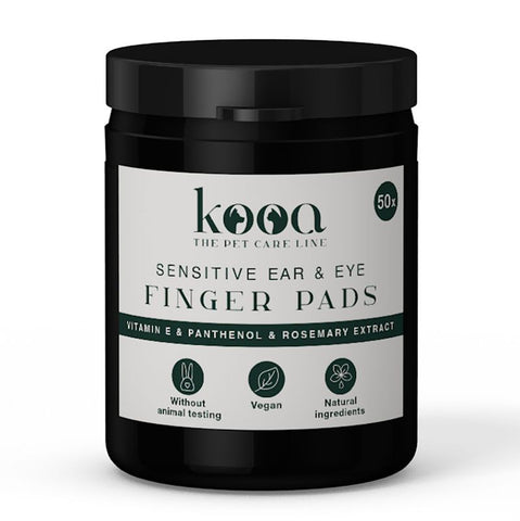 kooa Sensitive Ear & Eye Finger Pads Pet Supplies